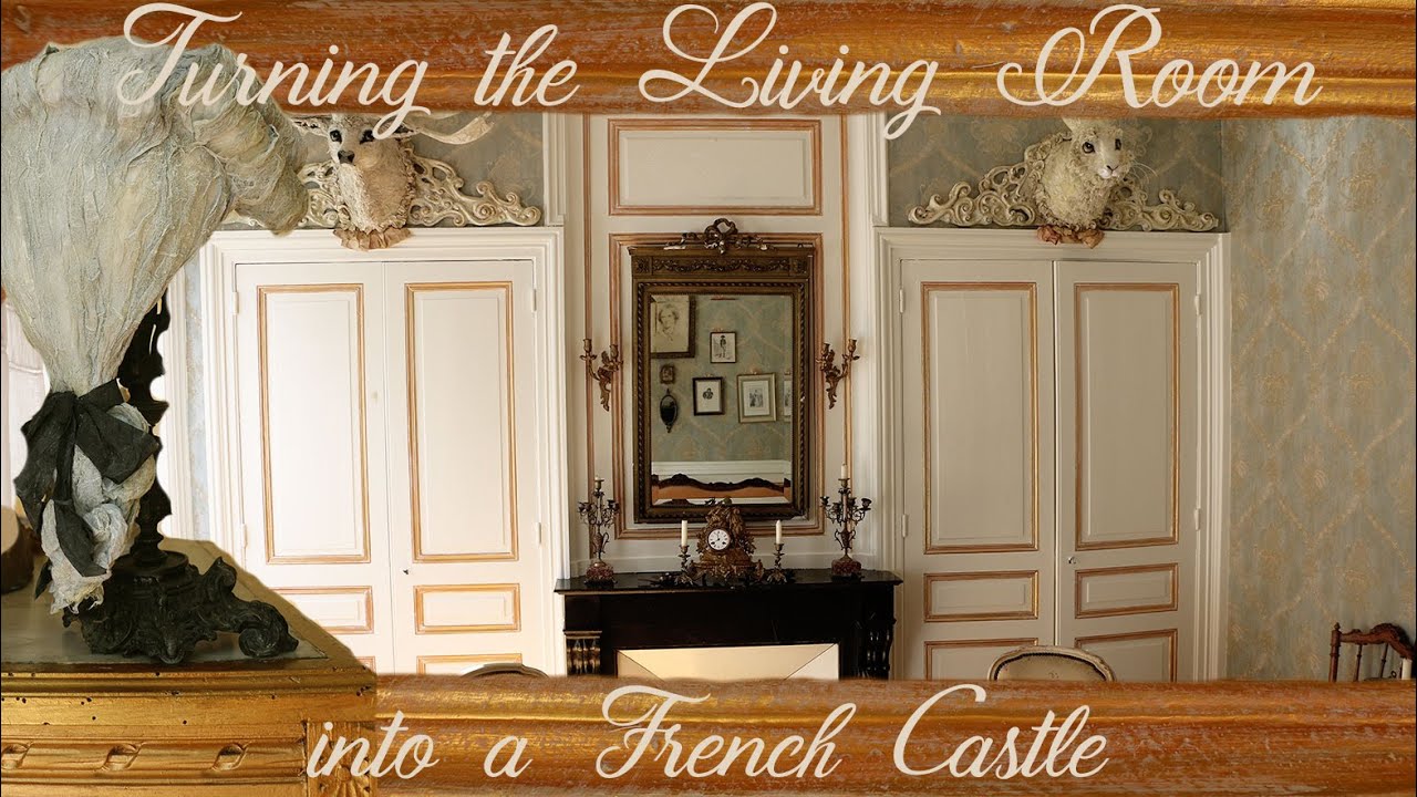 French Castle Living Room