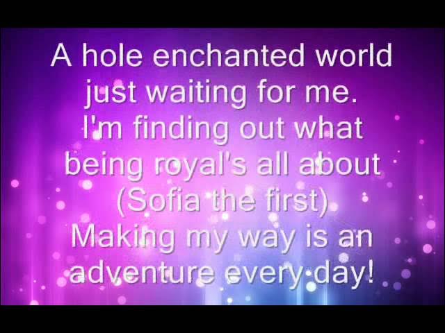 Sofia The First - Sofia The First Theme Song