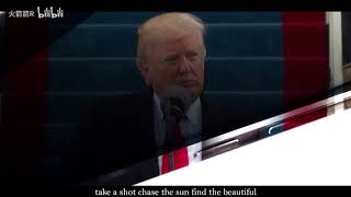 Donald Trump sings Huawei theme song Dream It Possible (White House ads for Huawei)