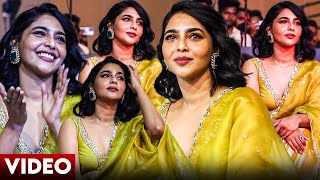 പചചയൽ അഴകവരചച ദവതയപല വനന Aishwarya Lekshmi King Of Kotha Pre Release Event