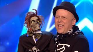 Greg &amp; Mr. Bones sing together (ventriloquist) ★ BRITAINS GOT TALENT 2019 ★ Auditions Week 2