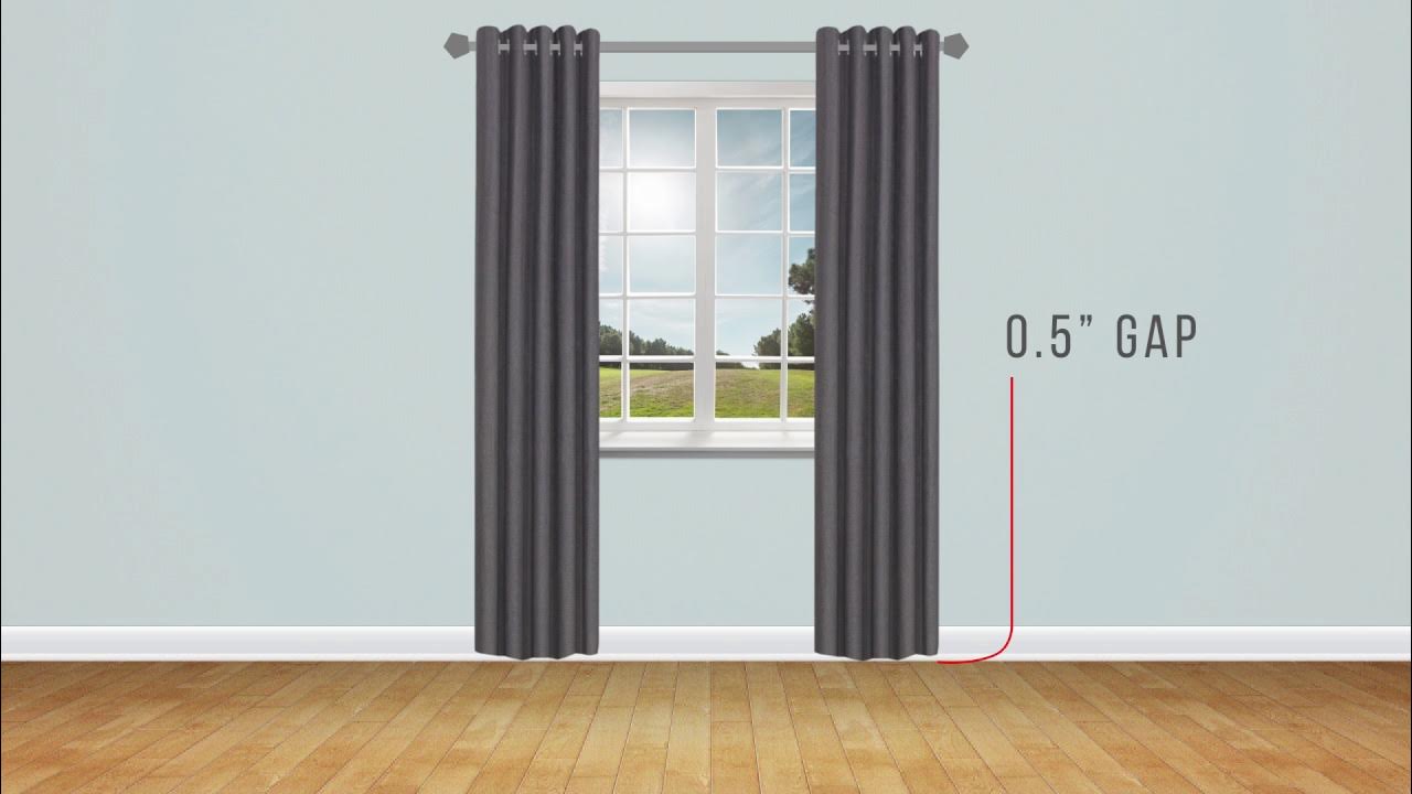Curtain Buying Guide Measuring For Length YouTube