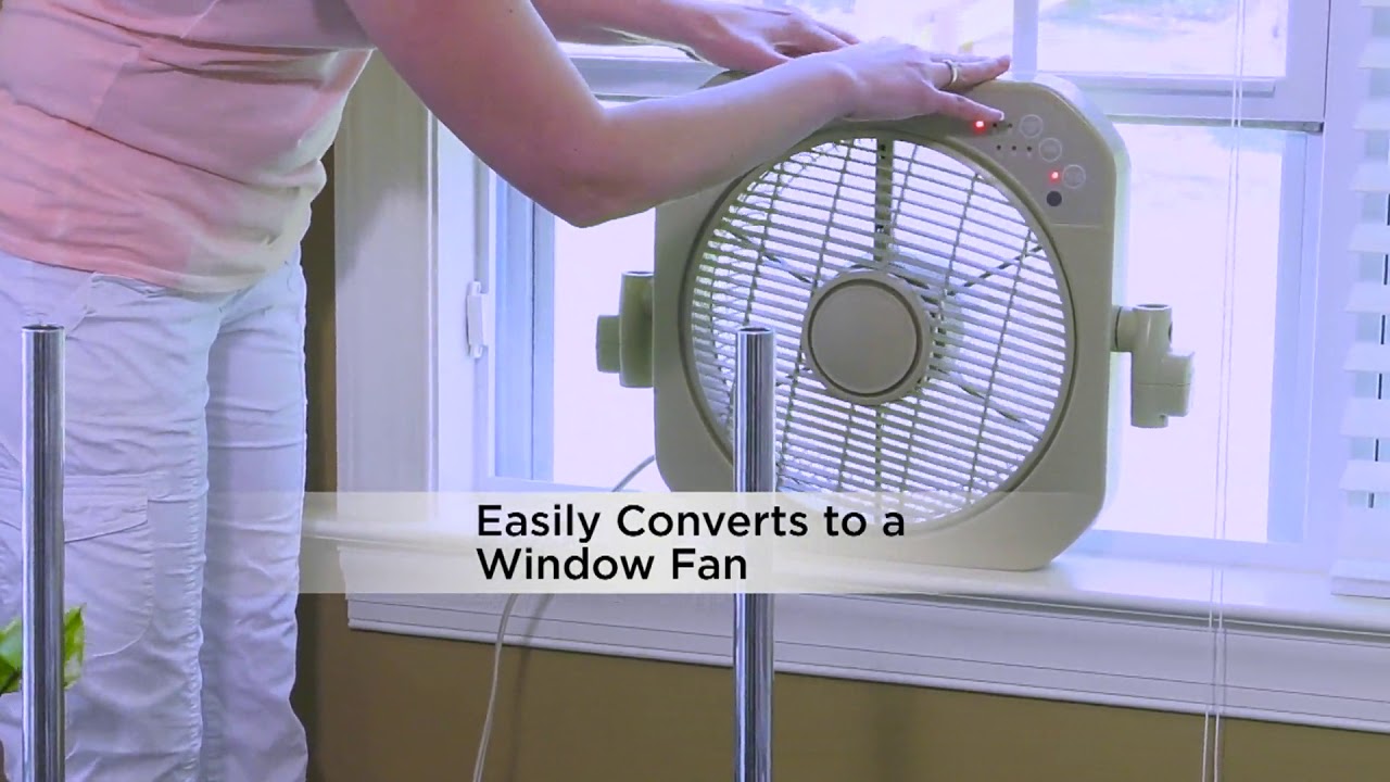 Air Innovations 12" Swirl Cool Tabletop and Stand Fan with Remote on QVC