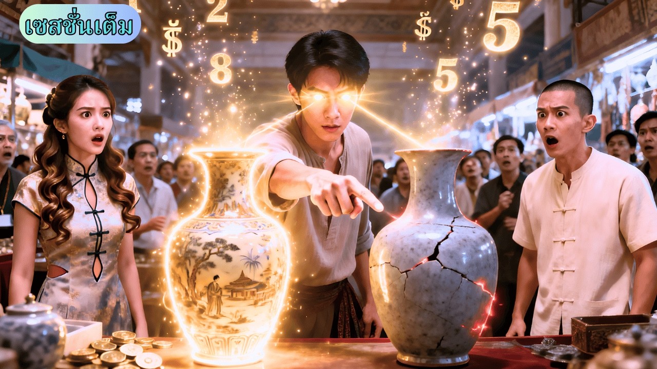 หนุ่มไร้ค่าปลุกเนตรทองทะลุ แค่เหลือบก็มองรู้จริงปลอม ล่าโบราณวัตถุกวาดพันล้านสะเทือนวงการ