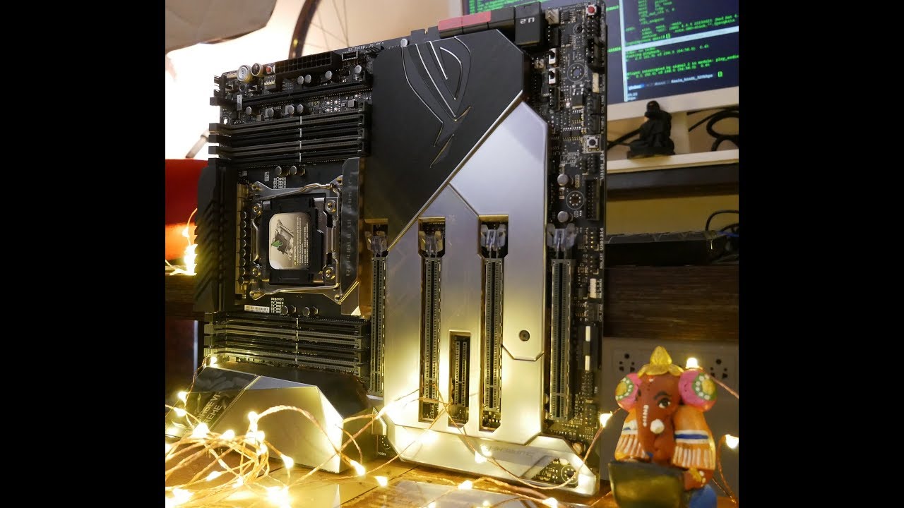 Detailed review and installation of Asus Rampage VI Extreme, The most