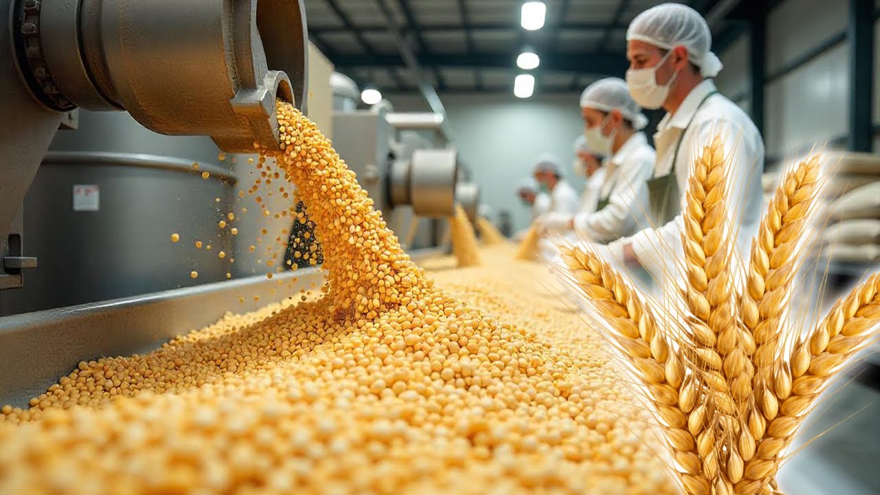 How Massive Wheat Farms Supply the World’s Flour Mills?