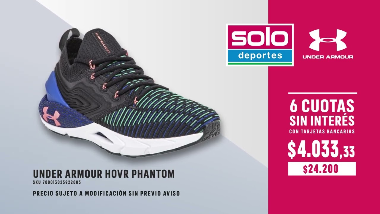 Under Armour HOVR - Solo Deportes - YouTube