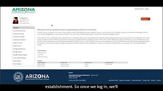 How to Link an Existing Establishment to Your Account in the Licensing Portal