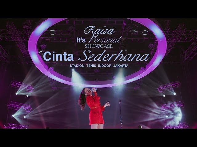 Raisa - Cinta Sederhana (It's Personal Showcase Live in Stadion Tenis Indoor Jakarta) class=