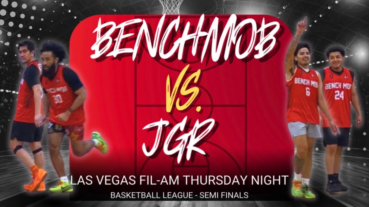 BenchMob vs. JGR - Basketball Game Highlights