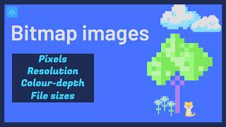 Bitmapped graphics - how pixels create the image