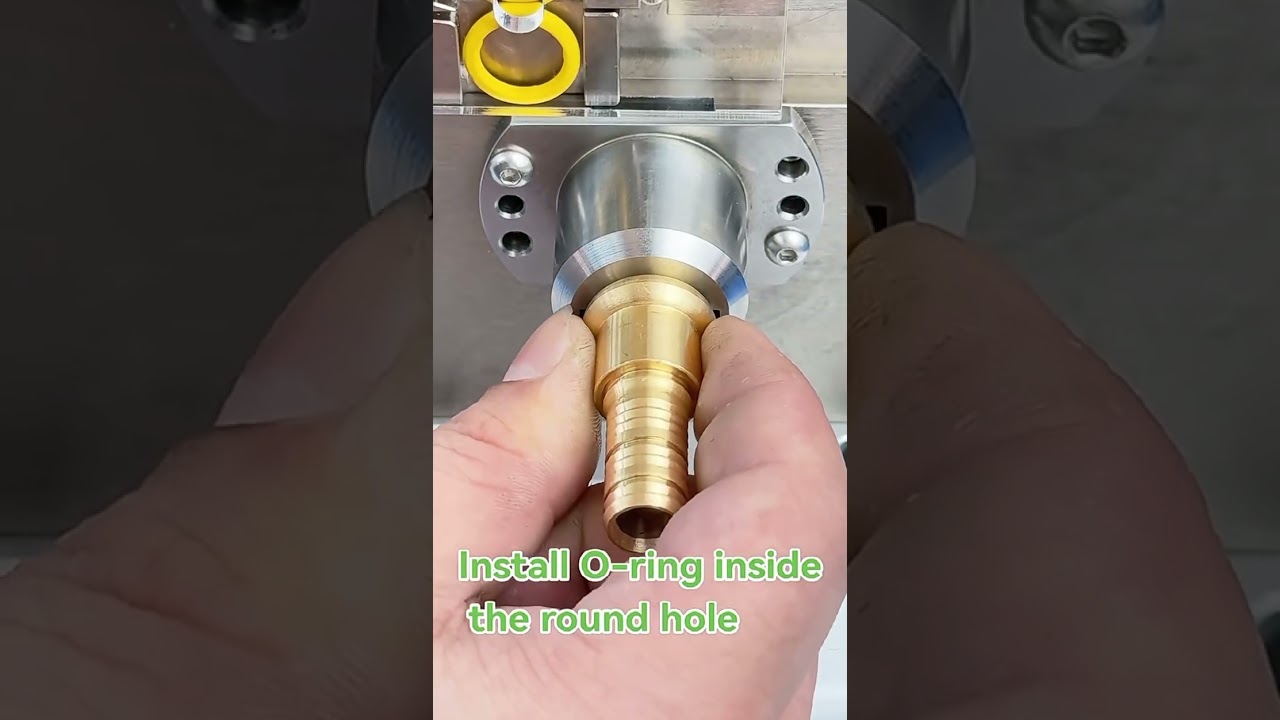 Installation equipment with built-in O-ring seal！