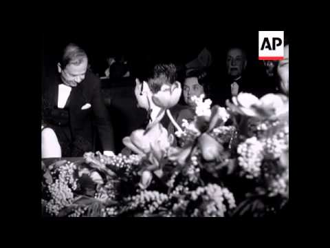 PREMIER OF THE FILM ZORBA THE GREEK   - NO SOUND
