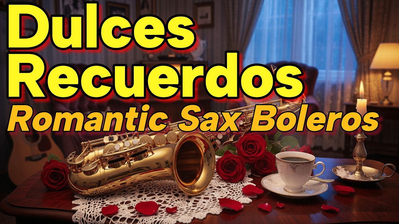 Boleros Suaves Saxofón 🎷 Instrumental para Recordar Viejos Tiempos Y Viajar al Pasado