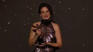 Best Indie Film Acceptance Speech: Jenny Slate for Marcel The Shell with Shoes On