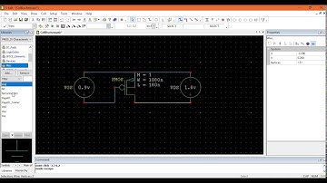 PMOS_CHARACTERISTIC BY USING TANNER EDA V 14.1