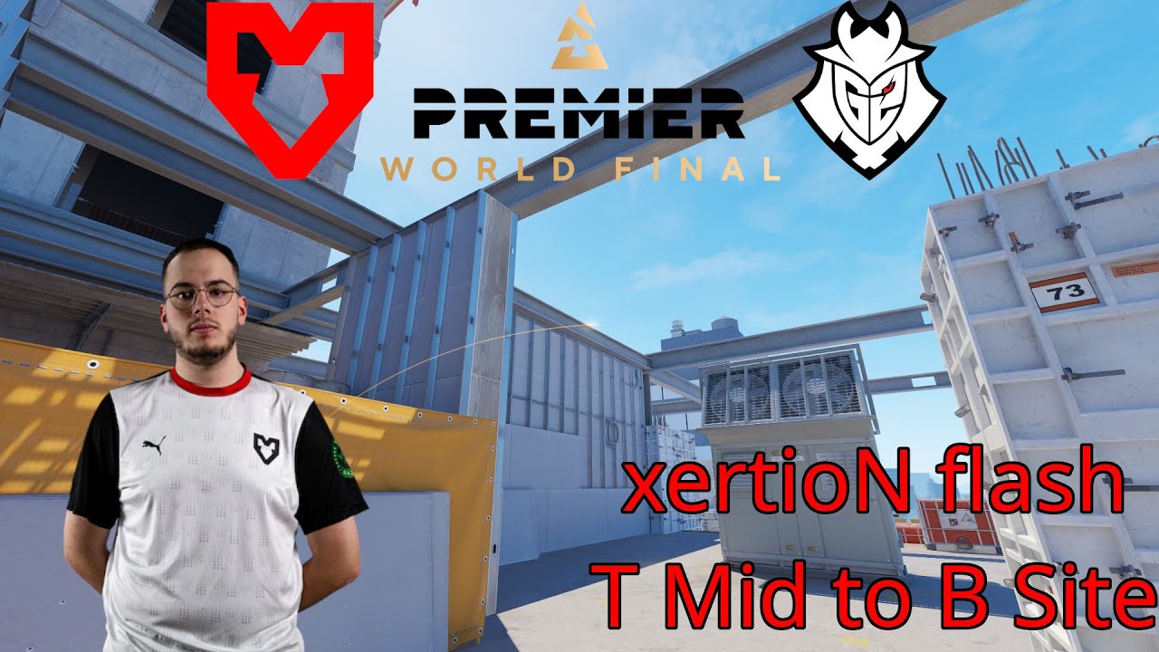 CS2 de_vertigo Flash T Mid to B SIte