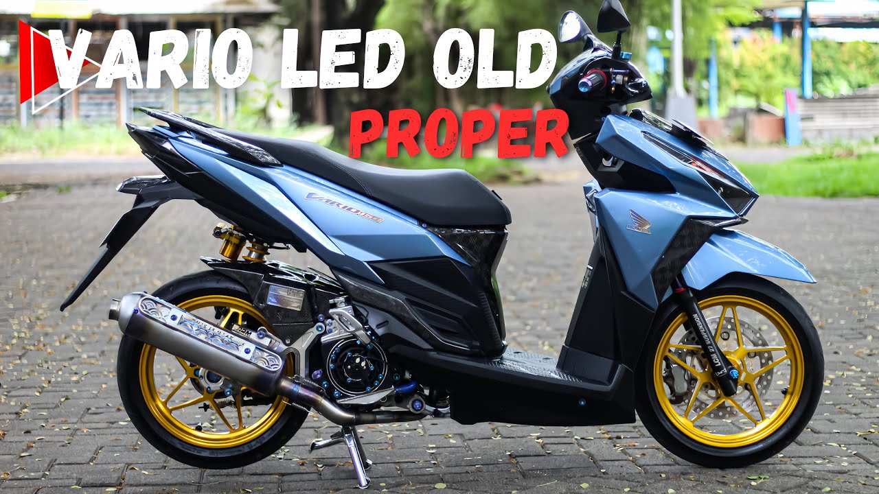 MODIFIKASI VARIO LED OLD FULL SPEK || dana hedon | iMS - YouTube