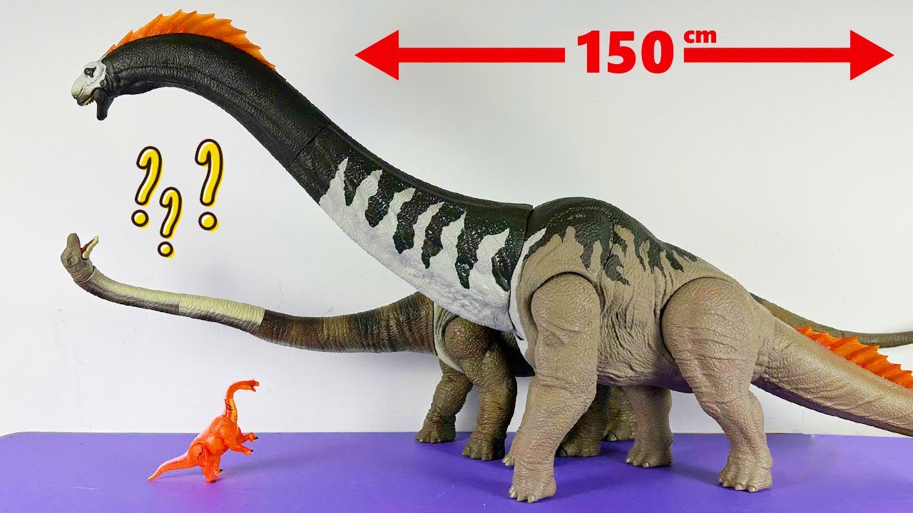 Mở Hộp Siêu Khủng Long Cổ Dài Lớn Nhất Titanosaurus Nhập Từ Mỹ Dài Đến 150cm Quá Khủng Khiếp