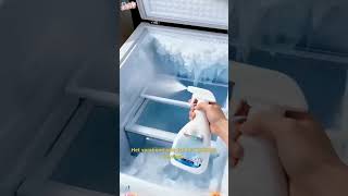 Vriezer ontdooien een nachtmerrie? Smelt ijs in minuten met déze Spray (Zonder Krabben!)