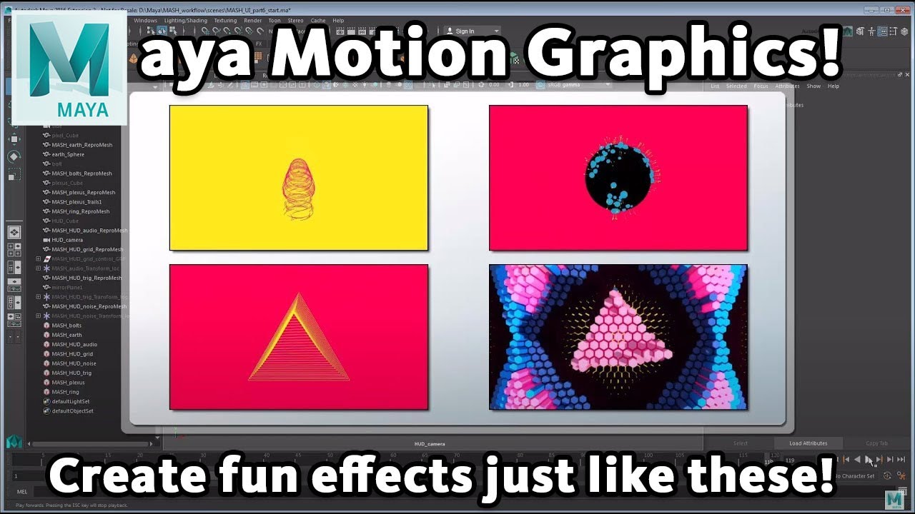 New Motion Graphics Tool In Maya 16 Ext 2 Page 2 General Discussions C4d Cafe