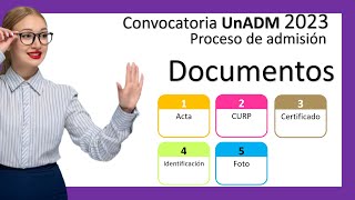 ✅Preparando documentos para el registro Convocatoria. Unadm 2023