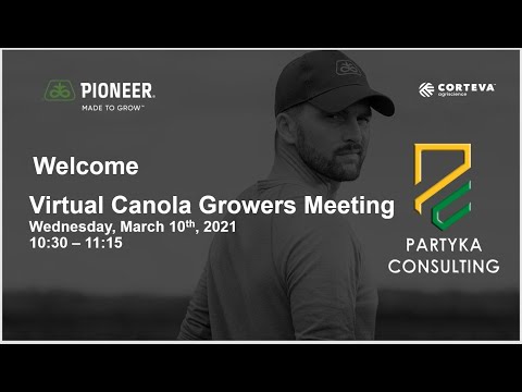 2021 03 10 Partyka Consulting Virtual Canola Growers Meeting