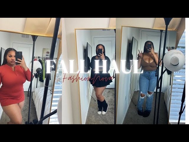 FASHION NOVA TRY ON HAUL |FALL 2022| FALL CLOTHING HAUL 2022| FALL LOOKS FOR 2022| FALL HAUL 2022