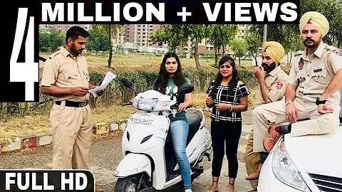 Police Naka - Official Video | Happy Jeet Pencher Wala | Latest Punjabi Comedy 2019