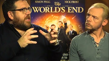 Simon Pegg & Nick Frost at The World