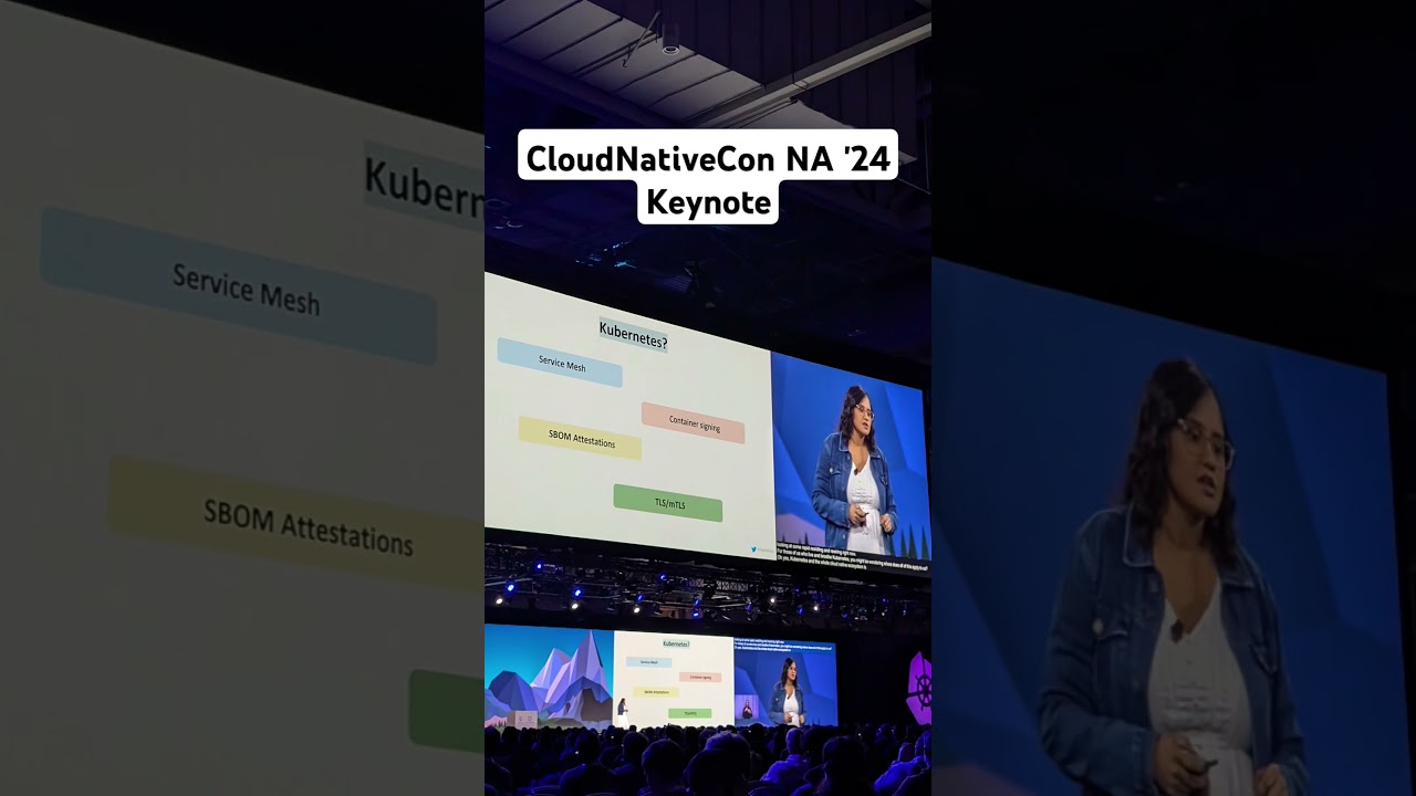 CloudNativeCon NA '24: Keynote #kubecon #kubernetes #opensource #k8s #cncf #cloudnative #ai
