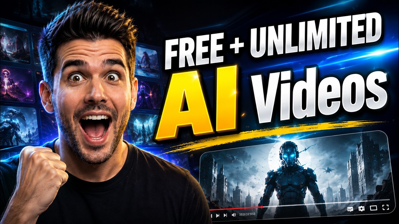 Finally! FREE and Unlimited AI Video Generator
