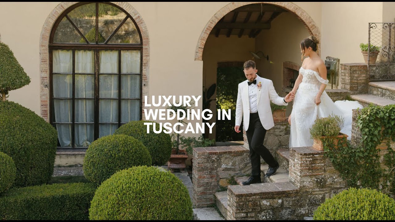 Lana & Alex | Luxury Wedding Film in Tuscany – Borgo di Pietrafitta