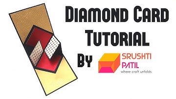 Diamond Card Tutorial by Srushti Patil