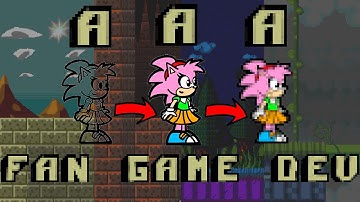 [Another Sonic 2 Remake] Animating Amy for AS2R: Fan Game Dev Stream