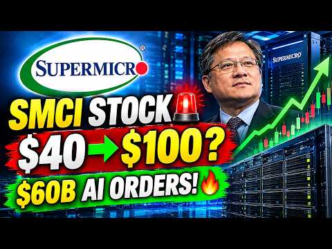 SAHAM SMCI 🚨 $40 SEKARANG — NILAI INTRINSIK $100+? | PESANAN AI $60 MILIAR