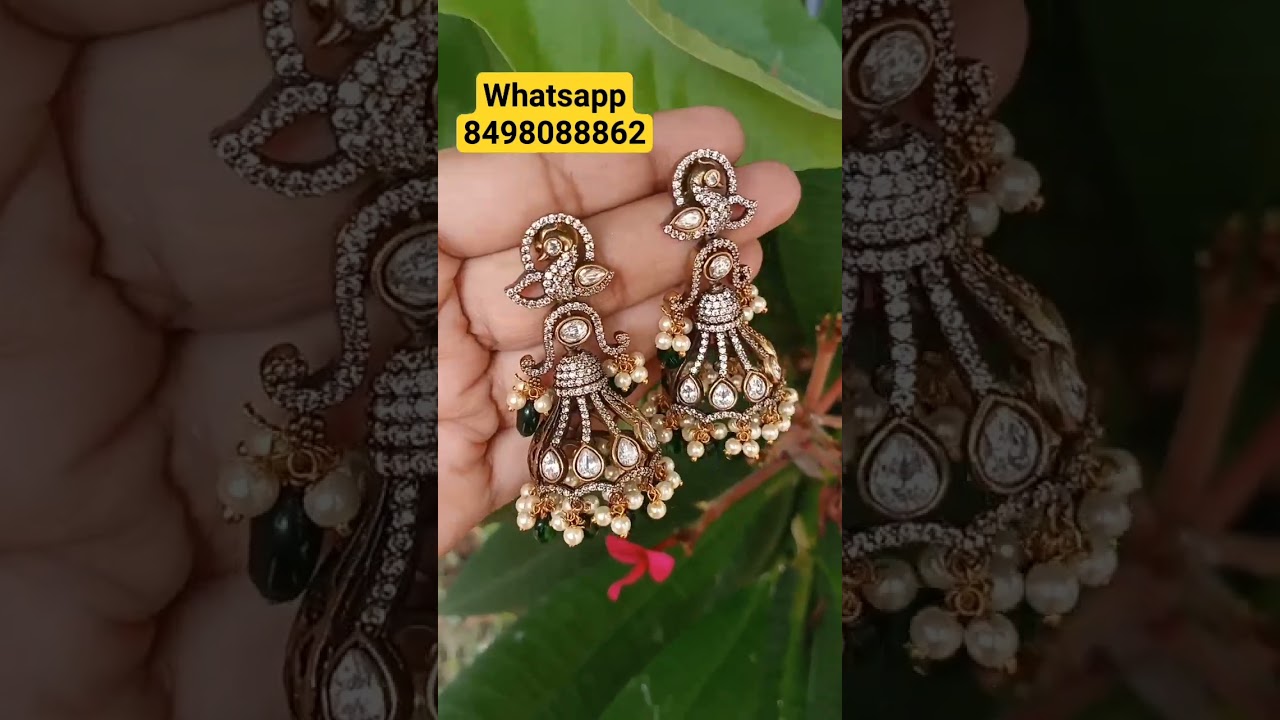 Heavy Jhumkas In Victorian Quality 💕