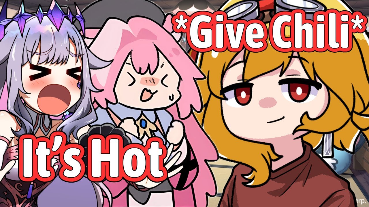 Kaela Made Biboo and Raora Eat Chili, and Made Them Suffered【Hololive EN】