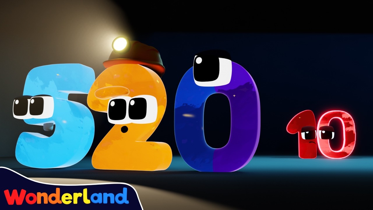 Wonderland: Adding 10's | 500 and 10's Counting Fun | Learn to Count