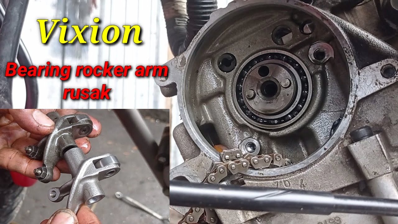 Ganti Rocker Arm / Pelatuk klep vixion.. YouTube