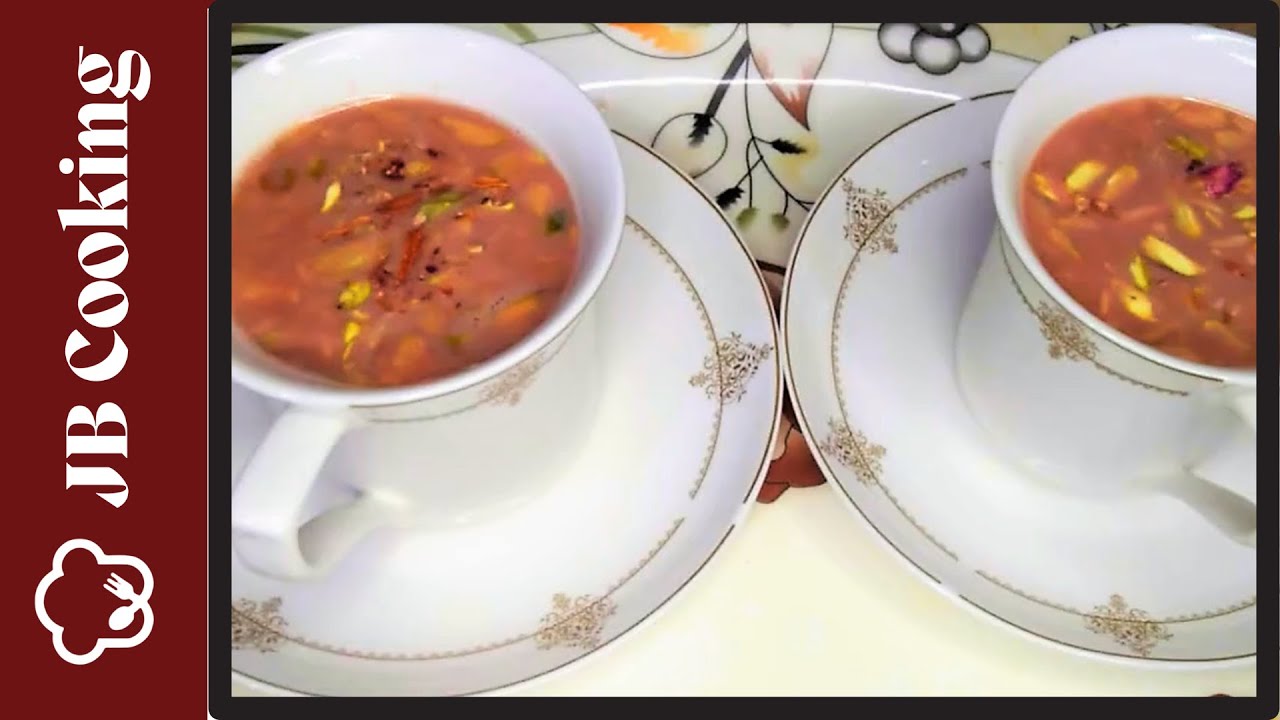 Kashmiri chai Recipe | Pink tea | JB Cooking