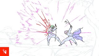 Kagurabachi Animated - Chihiro Vs Sojo