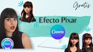 Efecto Pixar & Anime personalizado con la IA GRATIS y 100% en CANVA