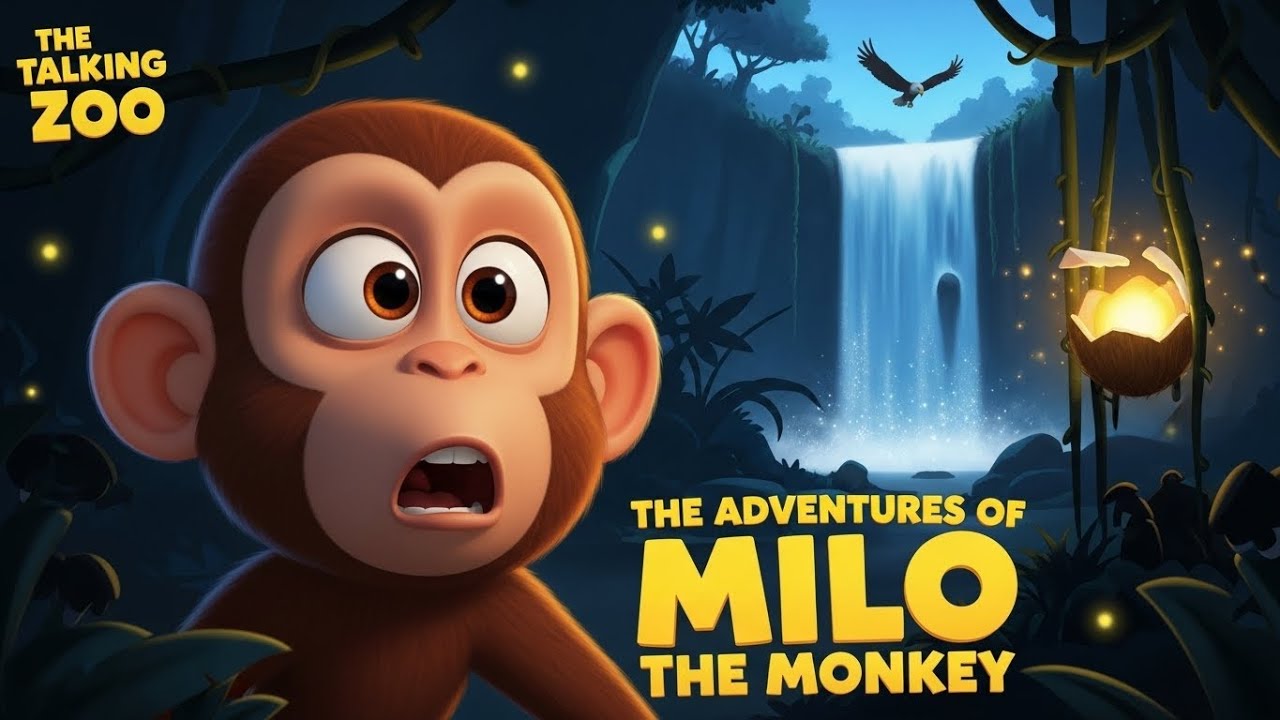 The Adventures of Milo the Monkey 🐵 | Jungle Mysteries & Brave Rescues | The Talking Zoo