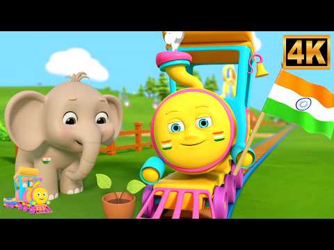 Mere Desh Ki Dharti Independence Day Song, The Land of My Country, Huffy Puffy Train Rhymes and A...