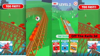 Off The Rails 3d - Lion Studio Hyper Casual Game screenshot 3