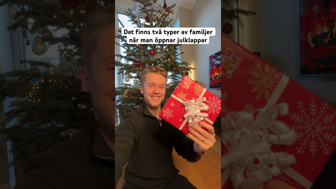 Hur öppnar din familj idag? 🎁 