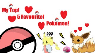 My Top 5 Favourite Pokemon |Roblox Pokemon Legends