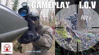 Sniper Gameplay With Striker As01 Airsoft I.o.v Thionville 4K
