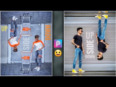 Up Side Down!😍 NEW PHOTO EDITING PICSART | Snapseed Photo Editing Tricks - Xyaa Edits🔥